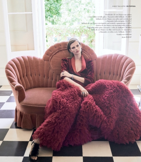 Lovely cover story for Bette Franke and Ilja Cornelisz for Rabat Magazine, captured by Miquel Reveriego, Stylist Belén Antolin, Hair and make-up Olga Holovanova 