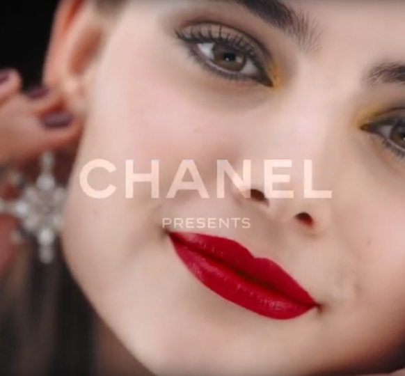 La bella Romy Schönberger for Chanel  HOLIDAY Collection 2019 