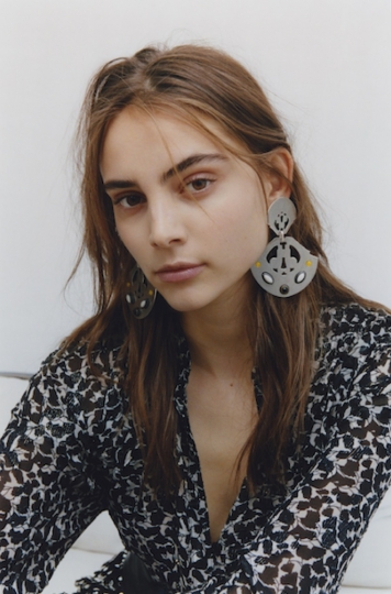 Nice strong story Romy Schönberger for Isabel Marant, photographed by Lukasz Pukowiec 