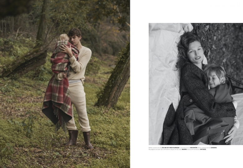 Beautiful intimate cover story for Bette Franke and her husband Ilja and lovely boys Boris and Lucas for Vogue Portugal, Photographer Frederico Martins, Stylist Michele Bagnara, Hair Rui Rocha, Makeup 