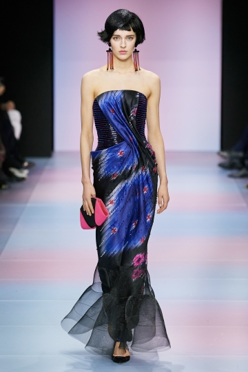 Merel Zoet for Armani Prive Spring 2020 Couture 