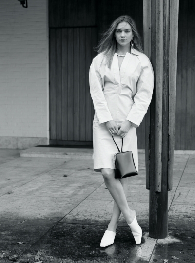 Kim Noorda for Italian Marie Claire, Photographer Mel Karch, Stylist Maria Giulia Riva, Make-up Tiina Roivainen, Hair Shuhei Nishimura 