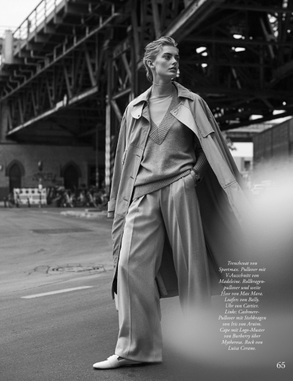 Hanna Verhees for Myself, Photographer Ansgar Sollmann, Stylist Daoud Daftarie, Hair & Make-up Benjamin Becher 