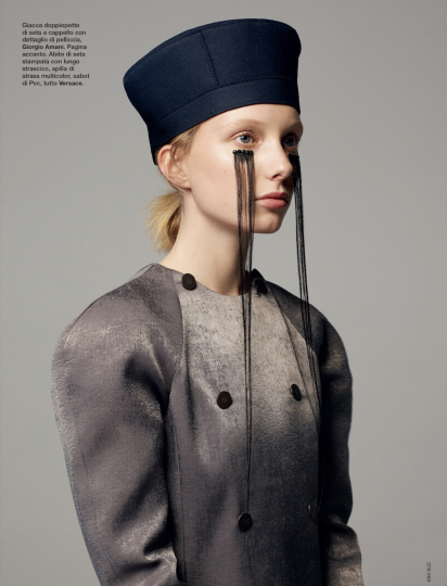 Lovely story for Demy de Vries for D Magazine, Photographer Kiki Xue, Stylist Stéphanie Gaudrie 