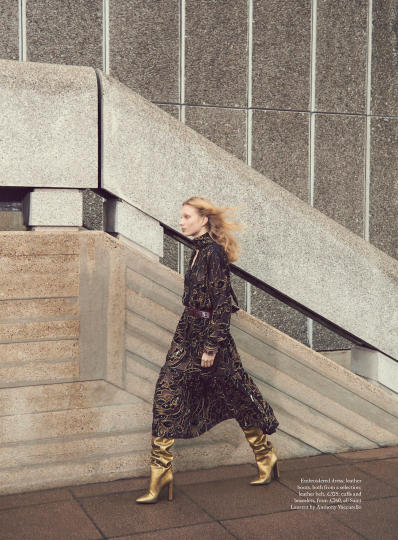 Lovely story for the happy smiling Demy de Vries for Harpers Bazaar UK, Captured by Regan Cameron and styled by Miranda Almond 