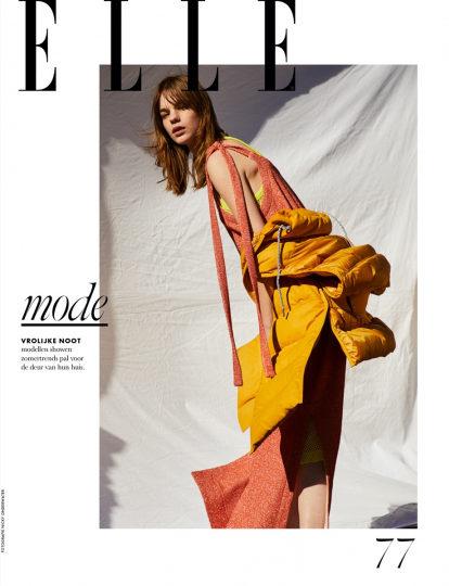 Cute at a distance Estella Boersma for Dutch Elle, Photographer Nicky Onderwater, Stylist Thomas Vermeer 