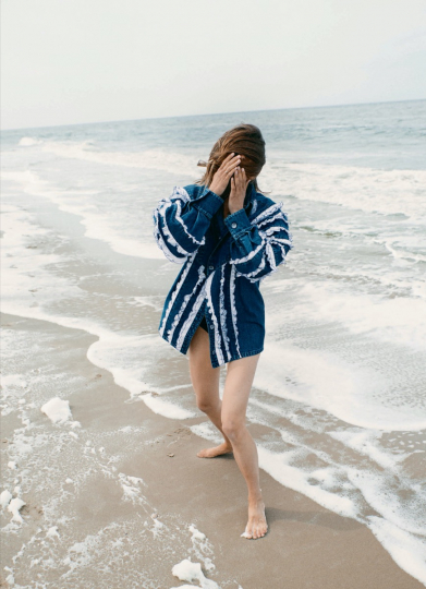 Very happy in quarantine shoot with Sophie Vlaming and Bobby, captured by lovely husband and father Jouke Bos, just the 3 of them! 