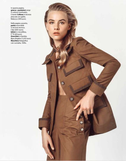 Great shoot Annekee Molenaar for F Magazine, photographer Marieta Faka, Stylist Monica Rodegher 