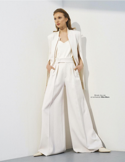 Miss Sunshine Demy de Vries for Elegance,  Photographer David Cohen de Lara, Stylist Pedro Dias, Hair Yevgen Sokolov, Make-up Lorin Mamo 