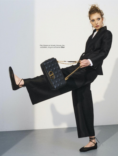 Miss Sunshine Demy de Vries for Elegance,  Photographer David Cohen de Lara, Stylist Pedro Dias, Hair Yevgen Sokolov, Make-up Lorin Mamo 