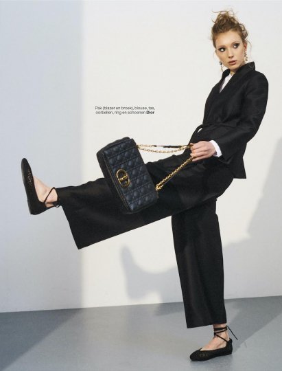 Miss Sunshine Demy de Vries for Elegance,&nbsp; Photographer David Cohen de Lara, Stylist Pedro Dias, Hair Yevgen Sokolov, Make-up Lorin Mamo 