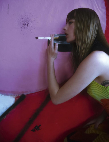 Estella Boersma for Glamcult, Photographer Debora Brune, Stylist Max Katt, Hair Dennis Brandt, Make-up Philipp Verheyen 