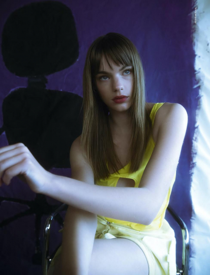 Estella Boersma for Glamcult, Photographer Debora Brune, Stylist Max Katt, Hair Dennis Brandt, Make-up Philipp Verheyen 