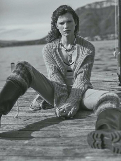 Bette Franke for French Elle, Photography Stefano Galuzzi, Styling Hortense Manga, Hair Astor Hoxha and Make-up Giulia Cigarini 