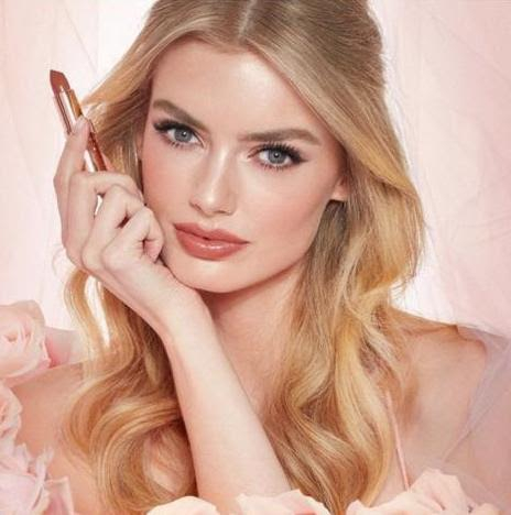 La bella Hanna for the Look of Love campaign Charlotte Tilbury, Photographer Matt Easton, Make-up Christine Anderson, Hair Sarah Palmer 