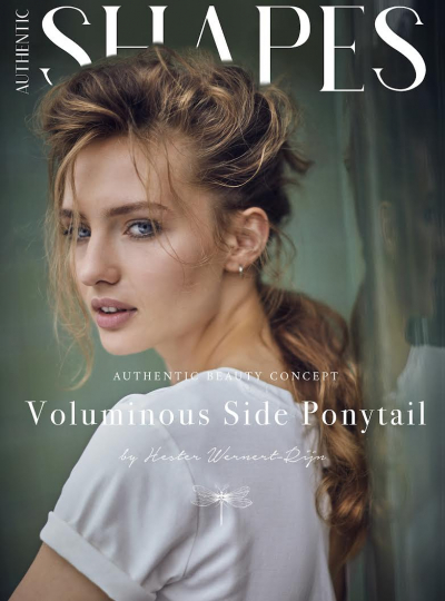Beautiful Romy for step-by-step Shapes  by Hester Werner for Authentic Beauty Concept, captured by Alek, Make-up Juliette den Ouden 