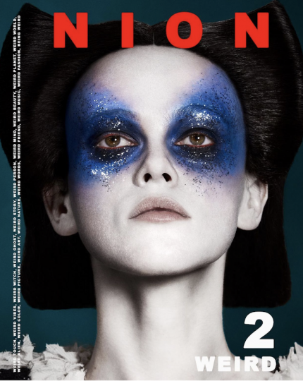 Chameleon Liselotte Claerhoudt for Nion, captured by Martijn Senders, Styling Pedro Dias, Hair Jouri Rouffa, Make-up Yvonne Nusdorfer 