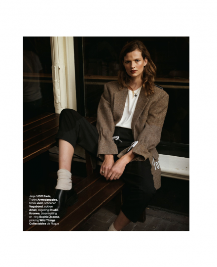 Lovely shoot for Dutch Marie Claire with Bette Franke, Photographer Hein Gijsbers, Stylist Valérie Ntantu, Hair and make-up Resy Ramaekers 