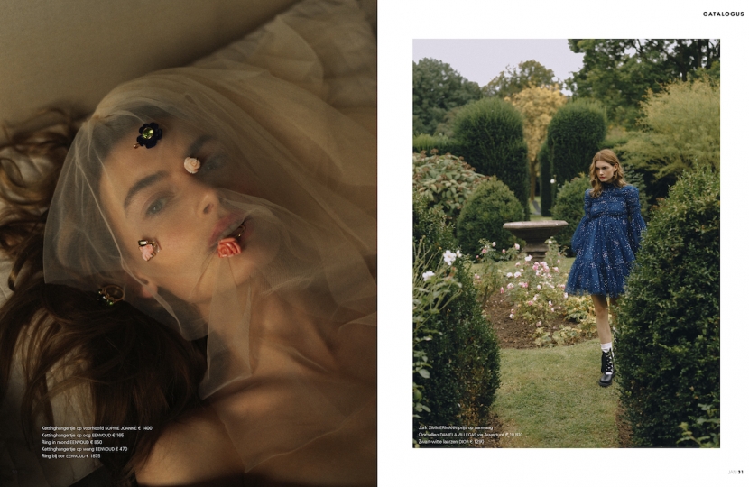 Hanna Verhees for Jan Magazine, Photographed by Hein Gijsbers, Styling Samira Bilij and Hair and make-up Sanne Le Gras-Bleeker 