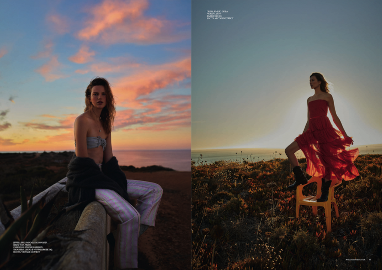 Lovely story Bette Franke for the first issue Well Curated, wellness for the mind, body and planet. Photography Kate Davis-Macleod, Stylist Tara Kavanagh-Dowsett and Hair & make-up Camilla Hewitt 