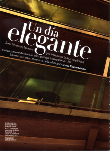 Annemara Post   Glamour Spain March 2010  Photographer Kristian Schuller 