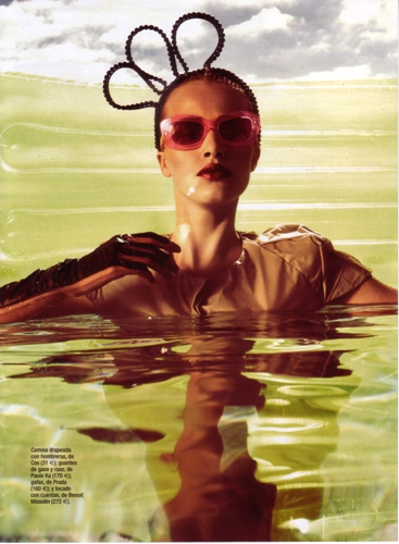 Annemara Post   Glamour Spain March 2010  Photographer Kristian Schuller 