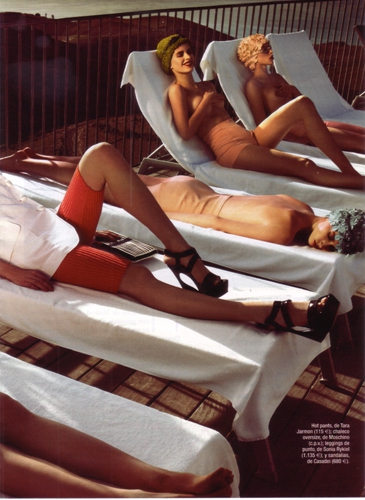 Annemara Post   Glamour Spain March 2010  Photographer Kristian Schuller 