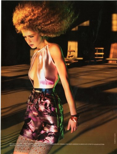 Rosanne Swart &nbsp; Grazia Italy March 2010  Photographer Roberto D’Este 