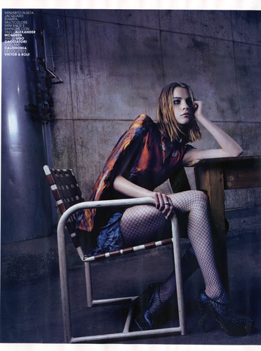 Kim Noorda   Marieclaire Italy March 2010  Photographer Jacques Olivar 
