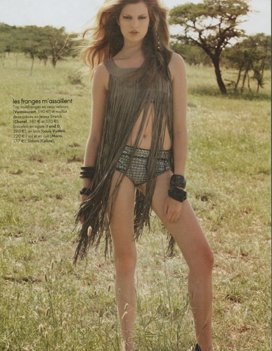 Bette Franke &nbsp; Elle French Mai 2010  photographer Tesh 