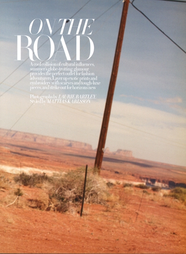 Kim Noorda  Harpers Bazaar UK June 2010 photographer Laurie Bartley 