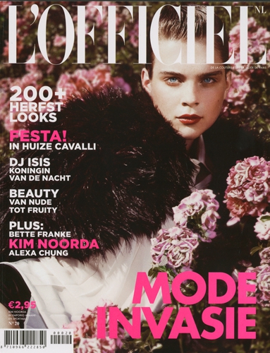 Kim Noorda  L’Officiel Dutch September 2010 photographer Giulia Noni 