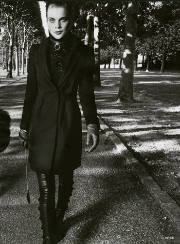 Kim Noorda  L’Officiel Dutch September 2010 photographer Giulia Noni 