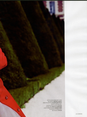 Kim Noorda  L’Officiel Dutch September 2010 photographer Giulia Noni 