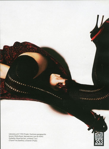 Kim Noorda  Glamour Dutch September 2010 photographer Alique 