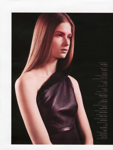 Bo don for French March 2011 photographer John Akehurst 