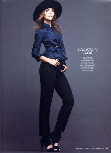 Elise van ‘t Zand for Red UK September 2011 photographer Jonty Davies 