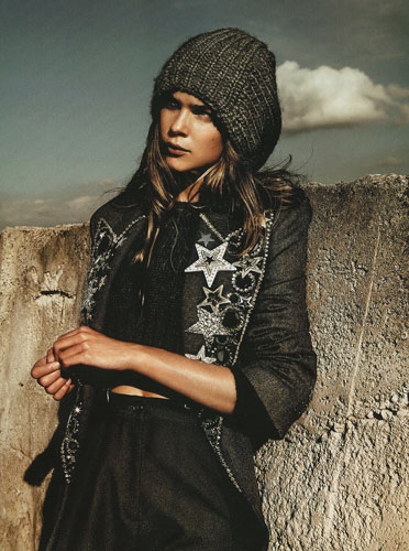 Kim Noorda for Marie Claire Italy September 2011 photographer Rennio Maifredi 