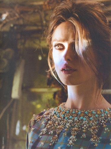 Sophie Vlaming for Marie Claire Italy December 2011 photographer Bharat Sikka 