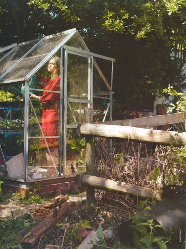 Sophie Vlaming for Marie Claire Italy December 2011 photographer Bharat Sikka 