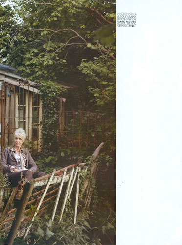 Sophie Vlaming for Marie Claire Italy December 2011 photographer Bharat Sikka 