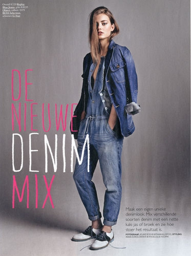 Hanna Verhees for Grazia Dutch March 2012 photographer Jouke Bos 