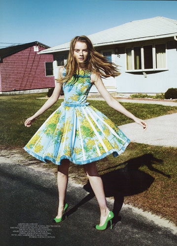 Gwen Loos for Flair Italy March 2012 photographer Martin Lindell 
