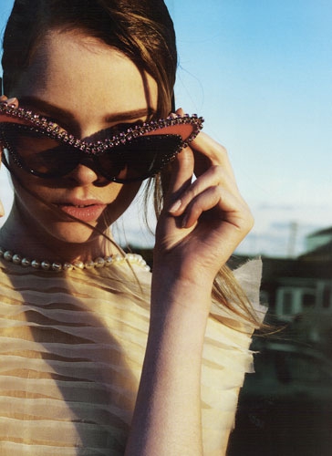 Gwen Loos for Flair Italy March 2012 photographer Martin Lindell 