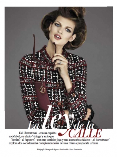 Bette Franke for Vogue Spain November 2012 photographer Gianpaolo Sgura 