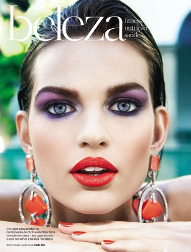 Bette Franke for Vogue Brasil February 2013 photographer Giampaolo Sgura 