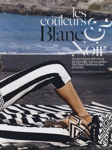 Bette Franke for Vogue Dutch March 2013 photographer Alique 