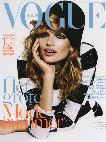 Bette Franke for Vogue Dutch March 2013 photographer Alique 