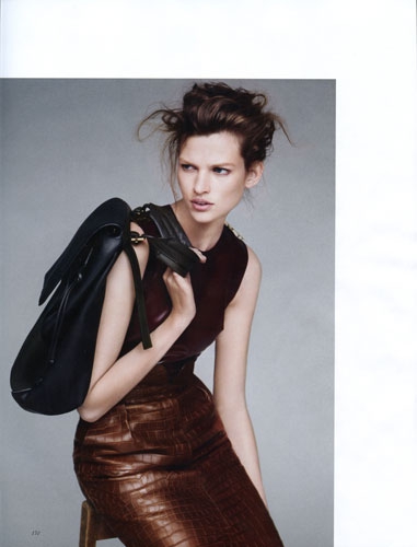 Bette Franke for Vogue UK August 2013 photographer Paul Wetherell 