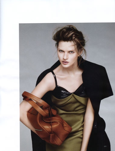 Bette Franke for Vogue UK August 2013 photographer Paul Wetherell 